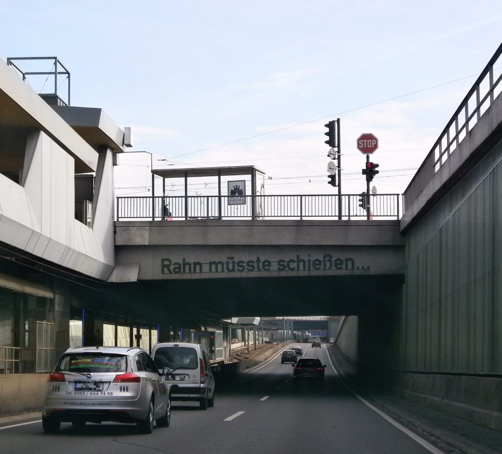 Textbrücken, Essen