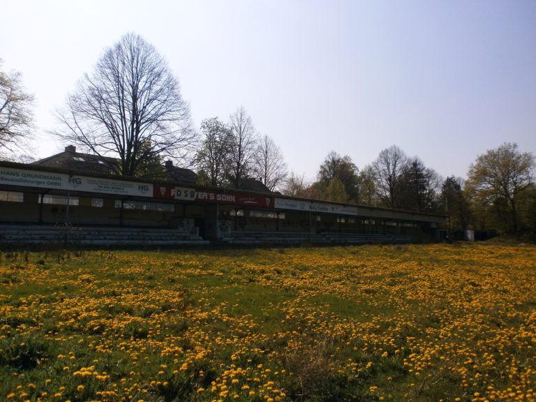 Das Stadion Marienthal in Hamburg-Wandsbek