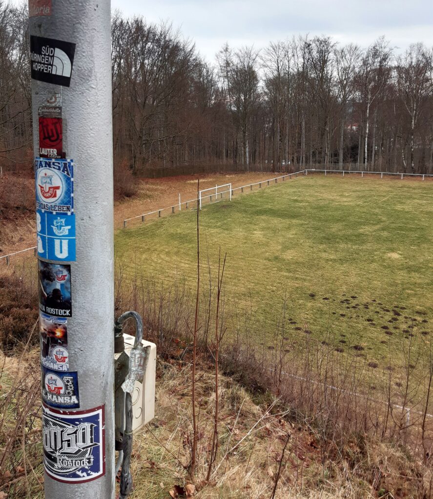 Ein Wallfahrtsort für Rostock-Fans: Die Heimspielstätte von Empor Lauter