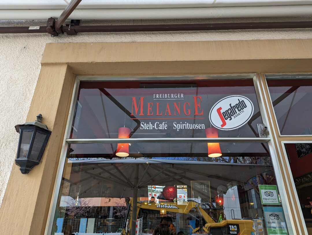 Das Café Melange in Freiburg