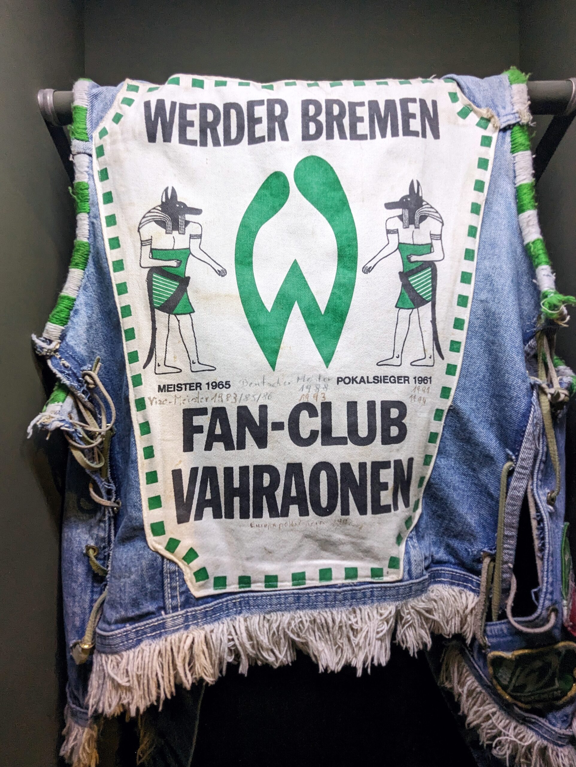 Kutte im Museum des SV Werder Bremen