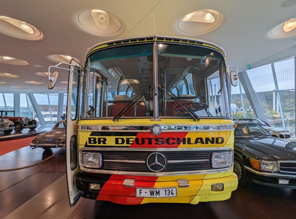 Der Bus der Weltmeistermannschaft von 1974