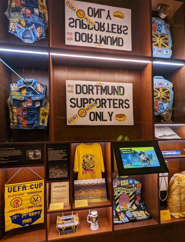 Der Bereich "Fans" im BORUSSEUM ist besonders gelungen