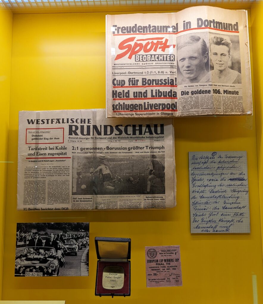 Im BORUSSEUM des BVB