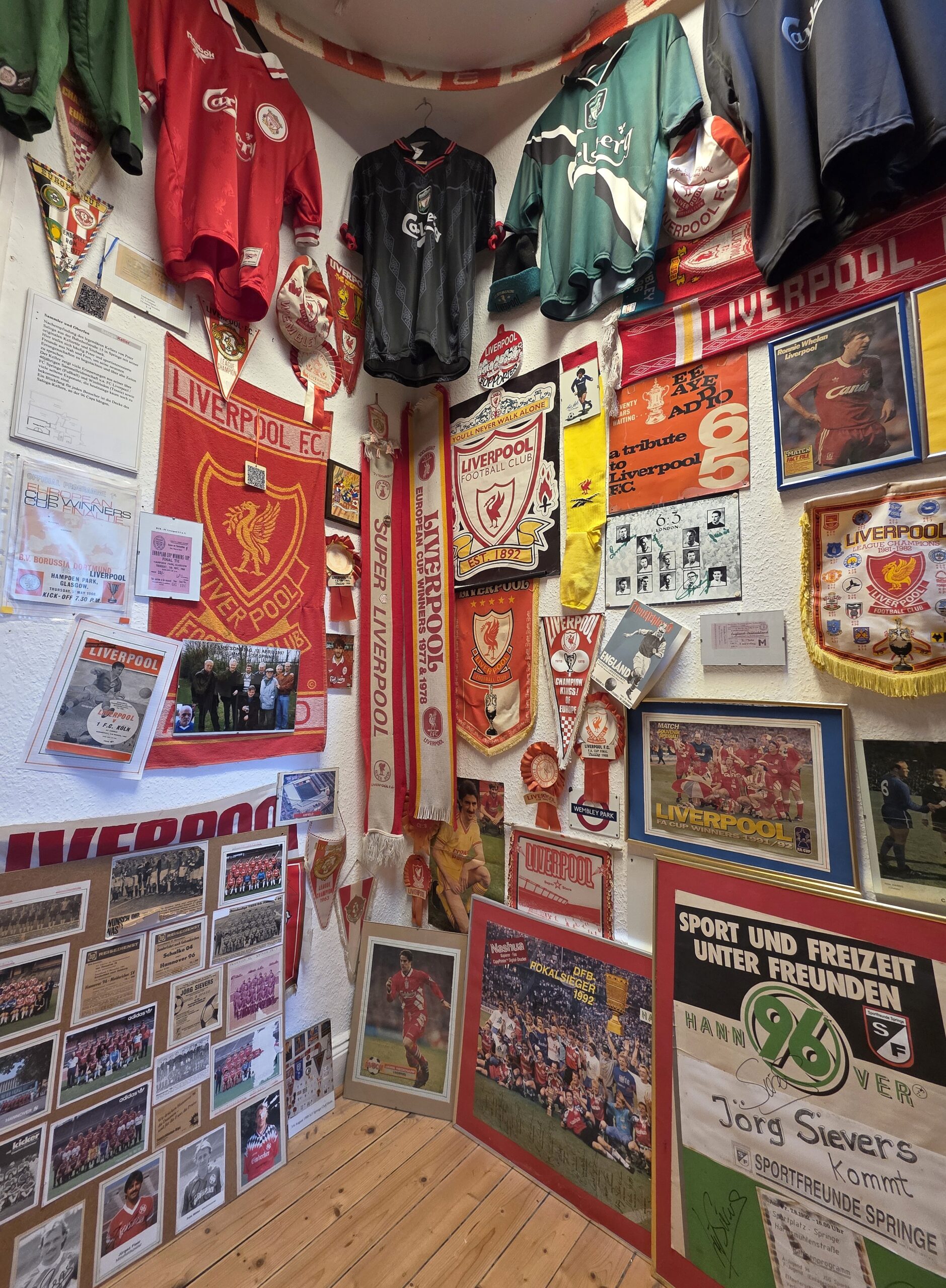 Eingangsbereich des Springer Fußballmuseums