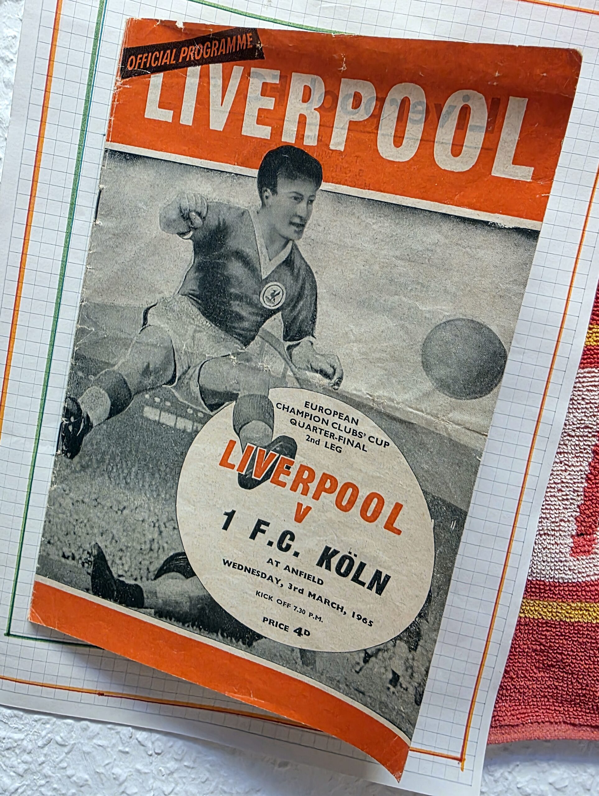 Im Fußballmuseum Springe gibt es viele Souvenirs aus England