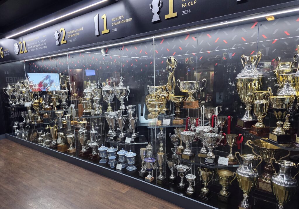 Die Pokale von Manchester United