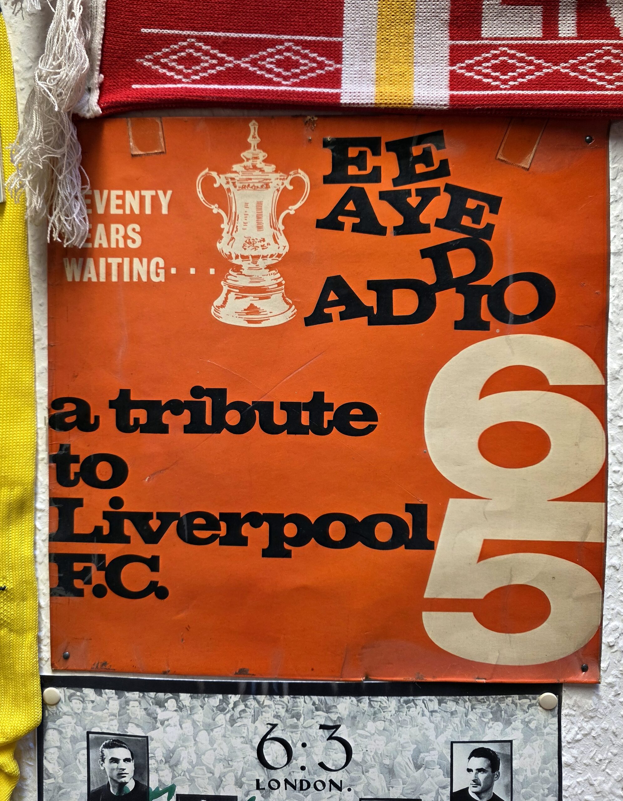 Im Fußballmuseum Springe gibt es viele Souvenirs aus England