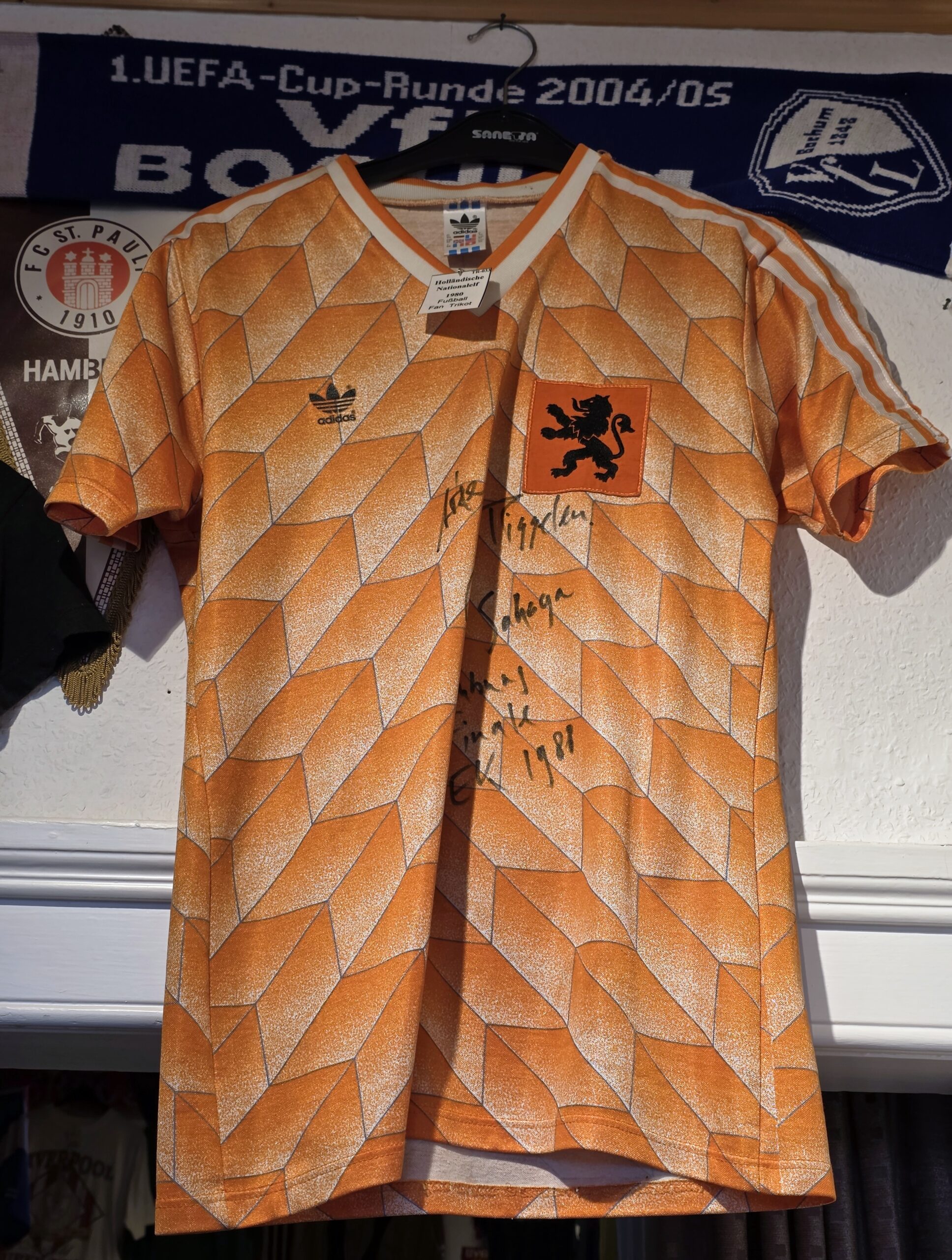 Der Raum "Umkleidekabine" im Springer Fußballmuseum