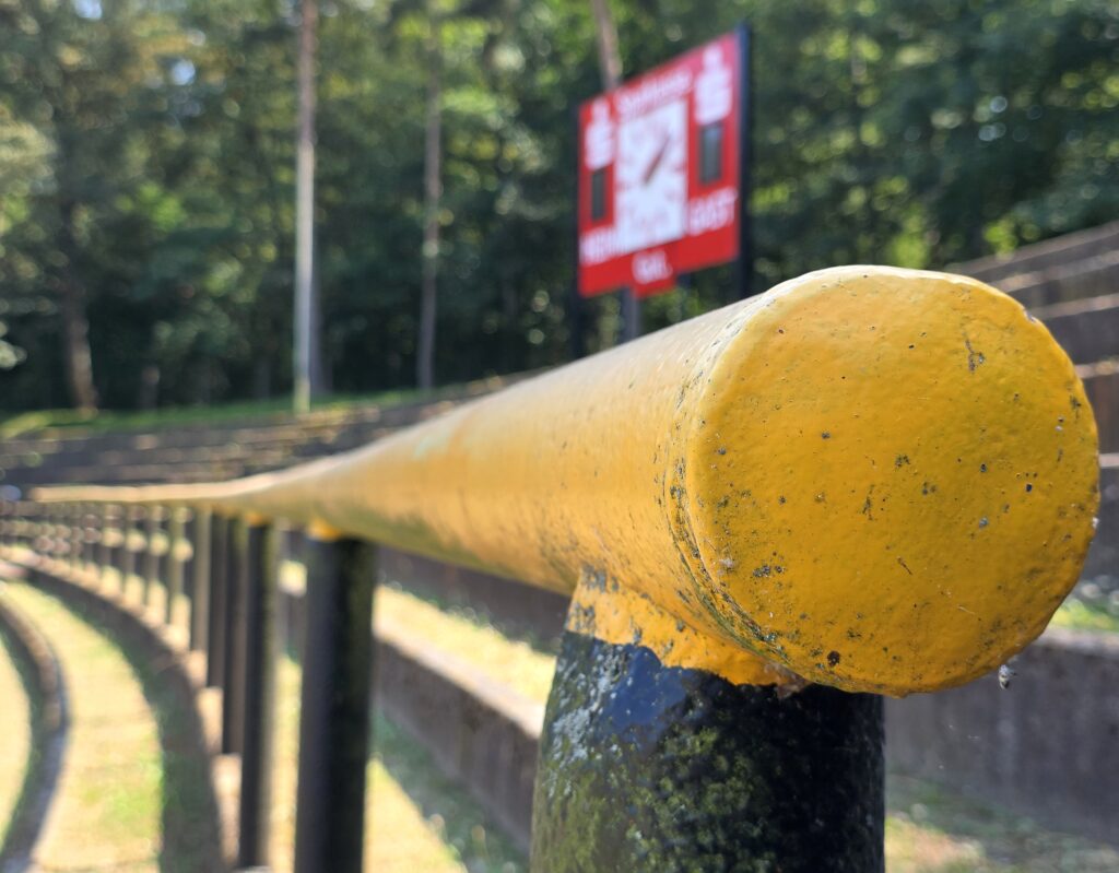 Wellenbrecher in der Skatbank-Arena