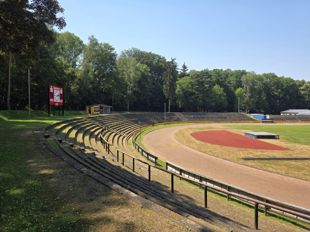 Die Skatbank-Arena trug früher den Namen Waldstadion