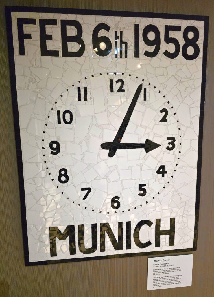 Im Vereinsmuseum von Manchester United