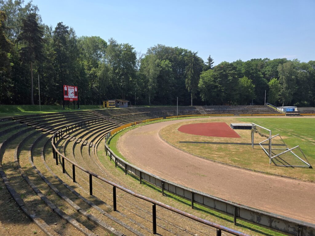 Die Skatbank-Arena trug früher den Namen Waldstadion