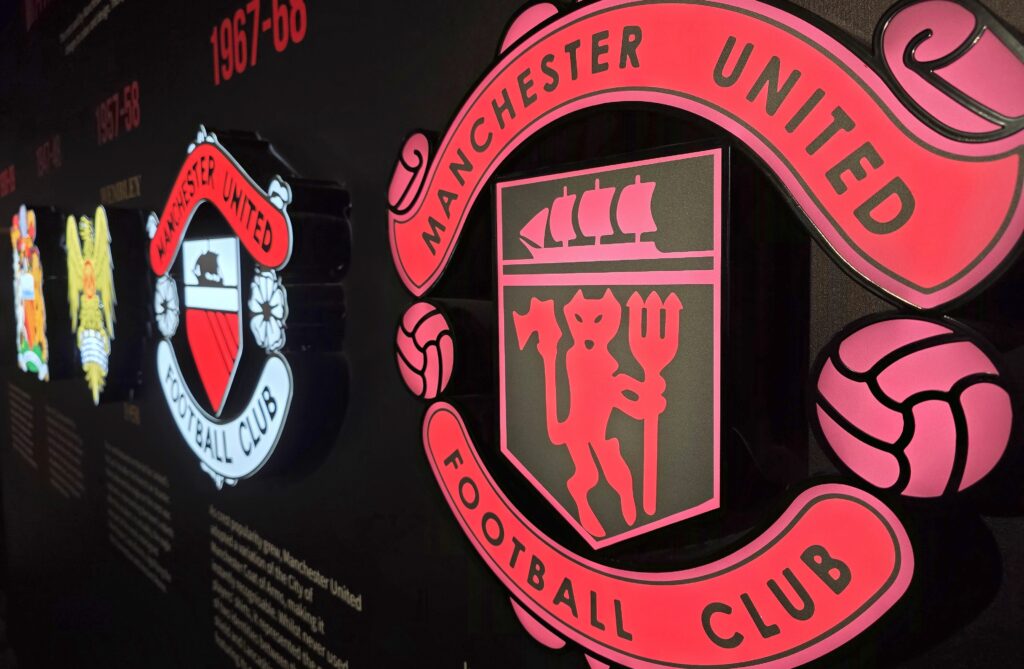 Im Vereinsmuseum von Manchester United
