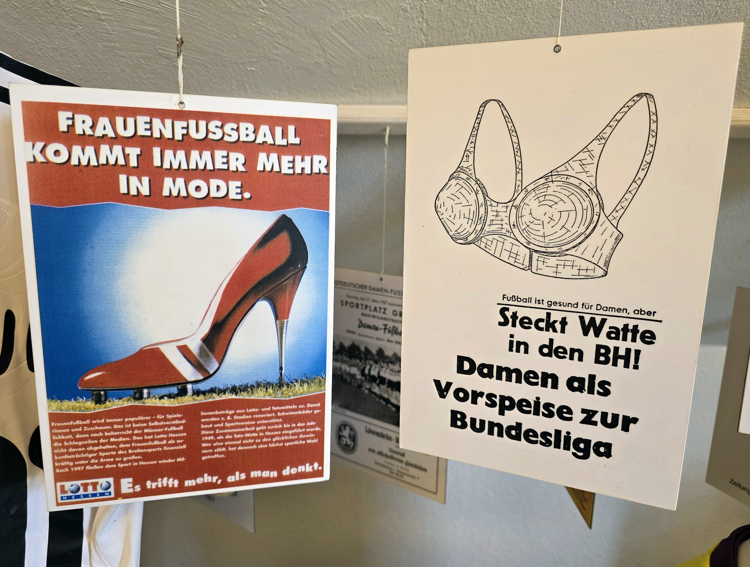 Frauenfußball spielt im Springer Museum eine wichtige Rolle