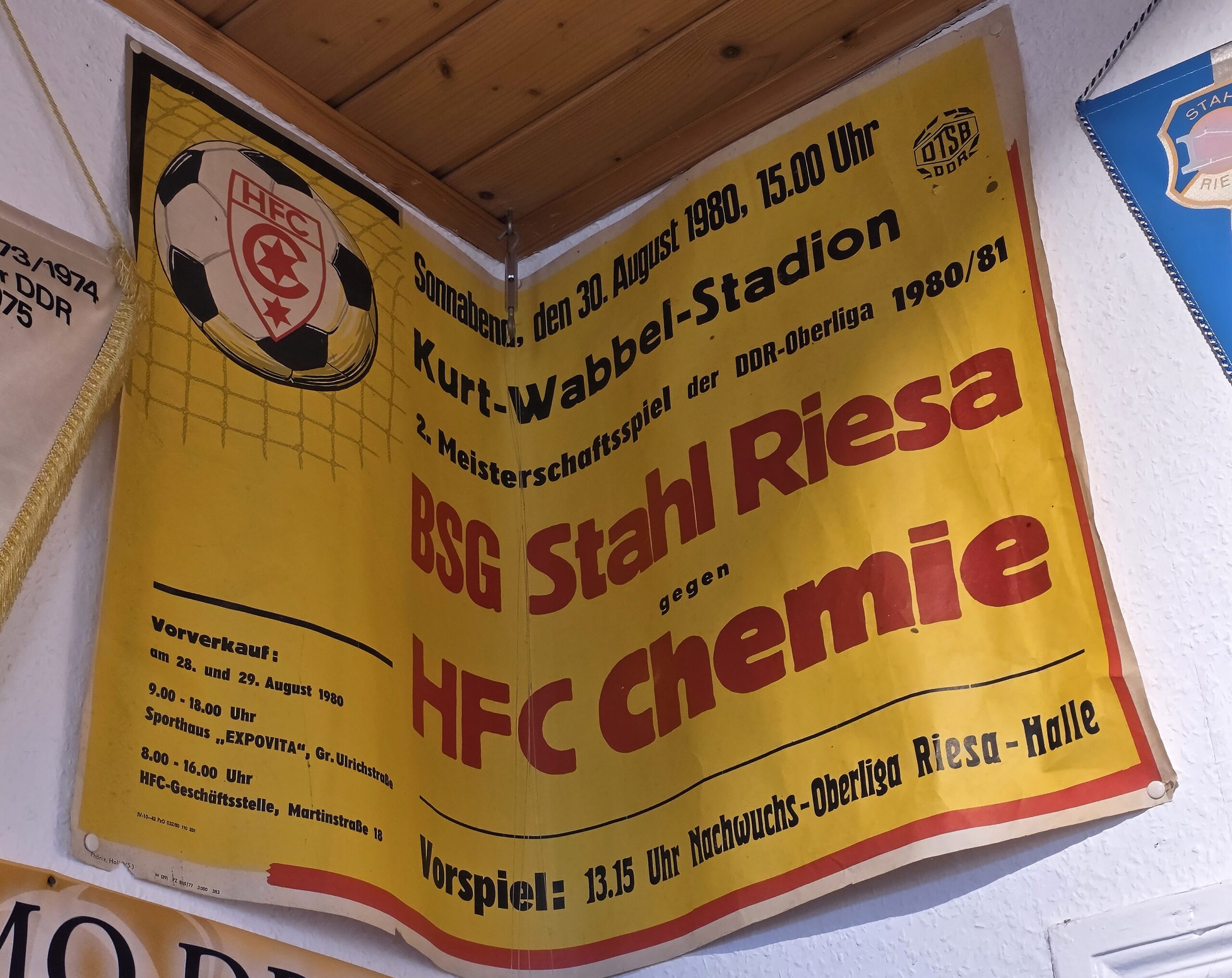 Deutsch-deutsche Fußballgeschichte im Fußballmuseum Springe