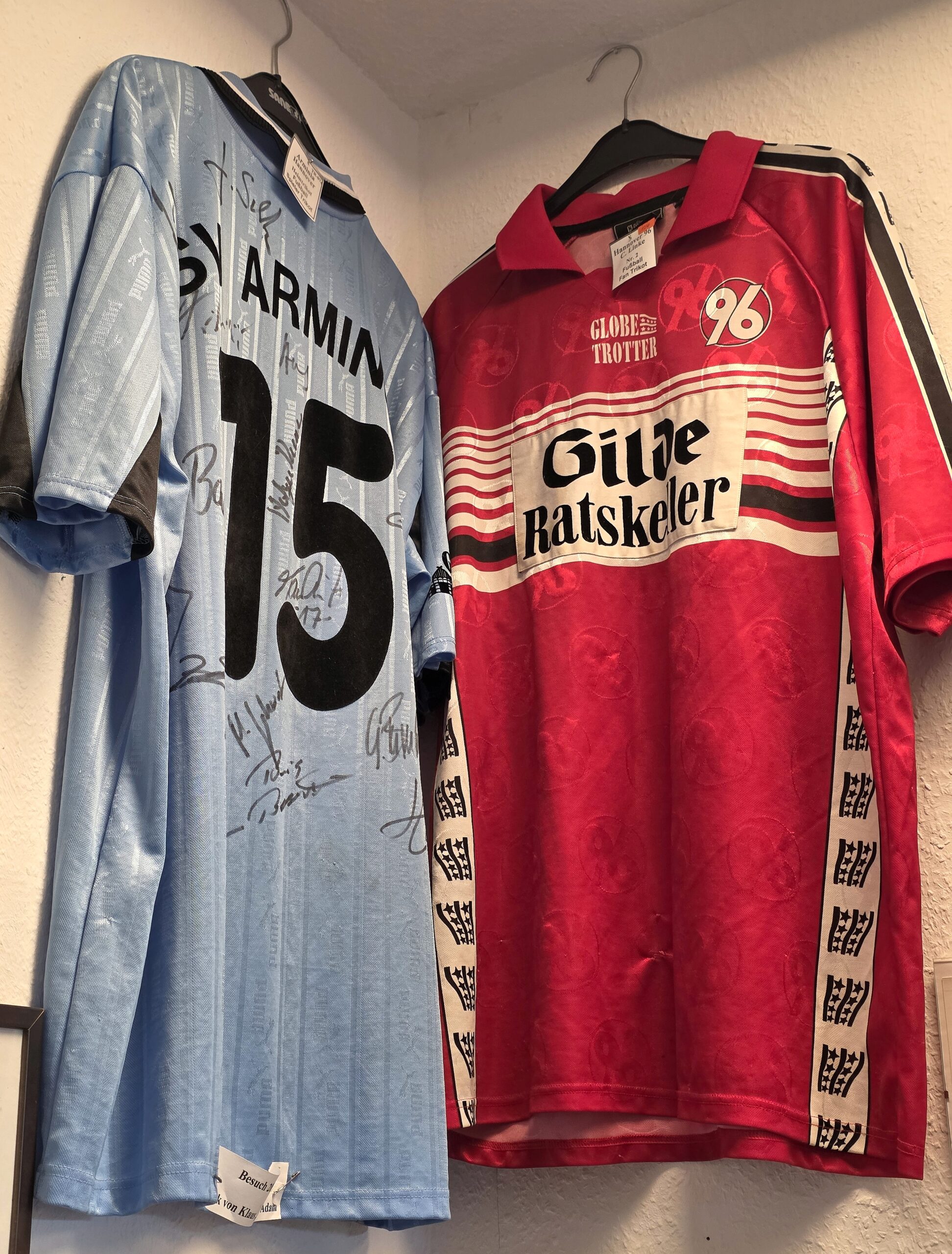 Hannover 96 spielt im Springer Fußballmuseum eine besondere Rolle