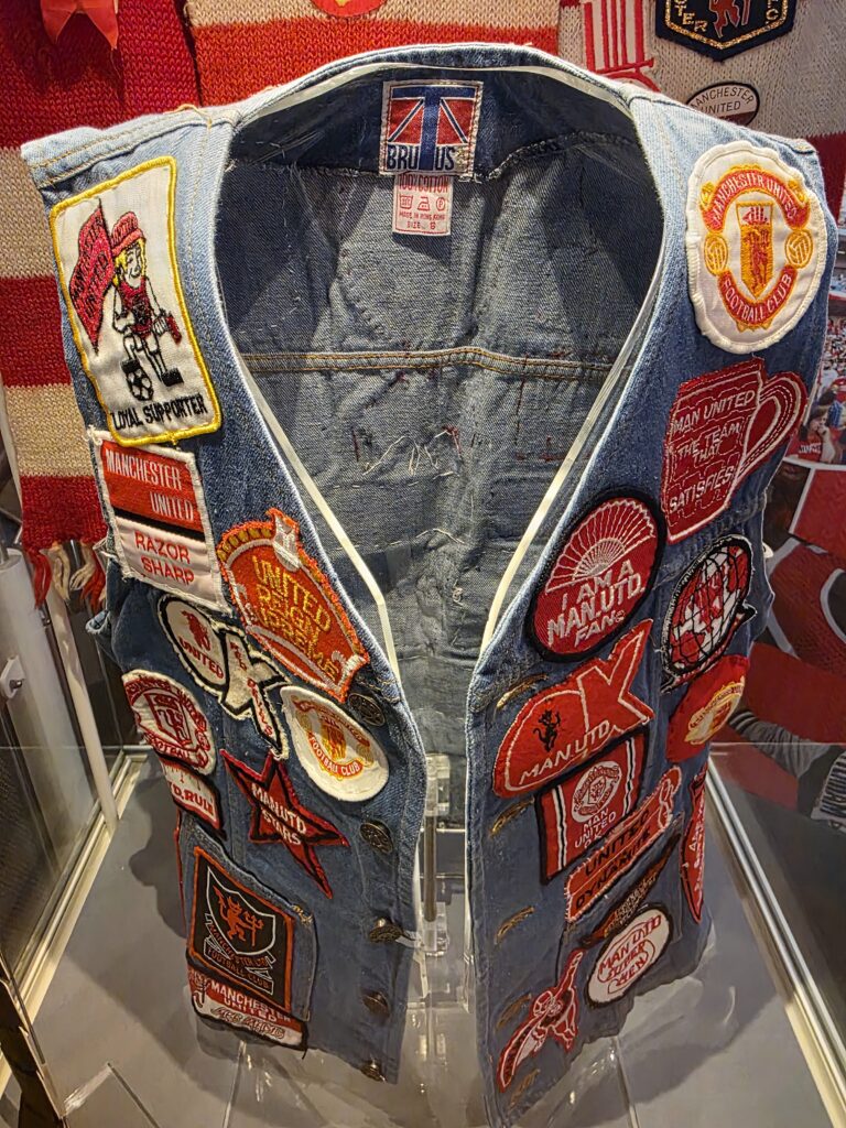 Devotionalien im Vereinsmuseum von Manchester