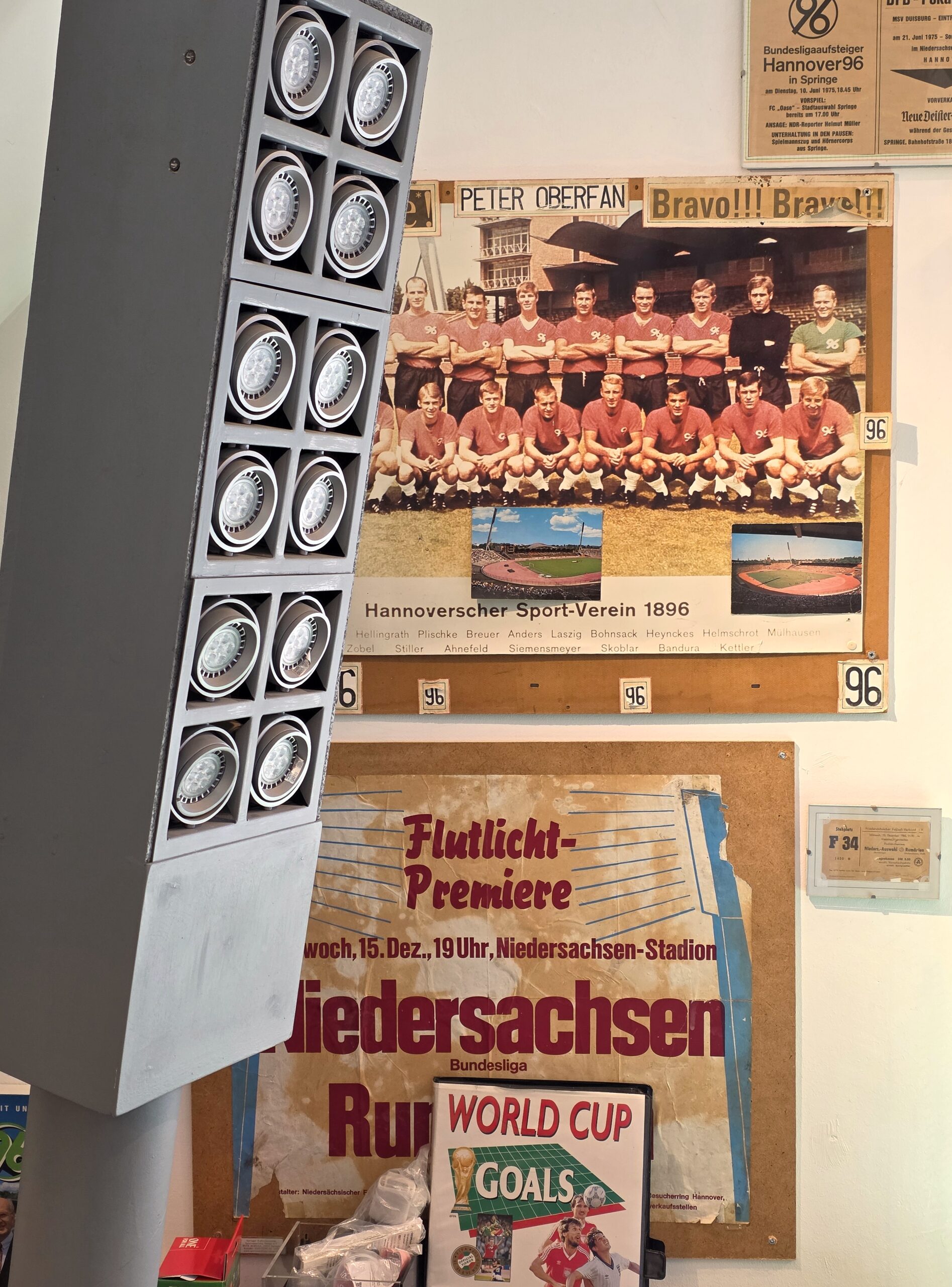 Hannover 96 spielt im Springer Fußballmuseum eine besondere Rolle