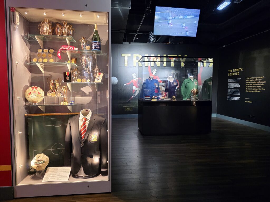 Das Vereinsmuseum von Manchester United befindet sich im Old Trafford