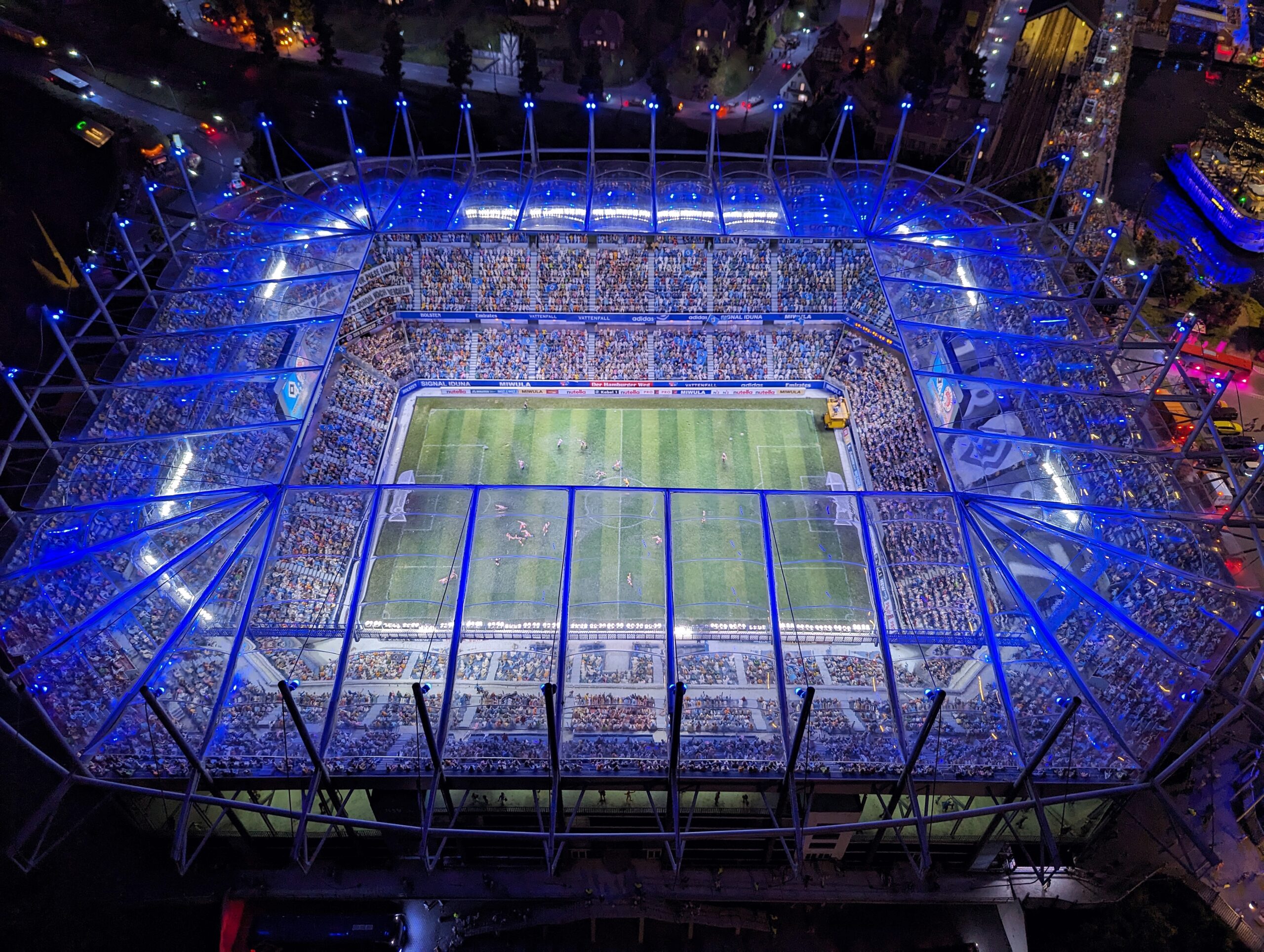 Volksparkstadion im Miniatur-Wunderland, Hamburg